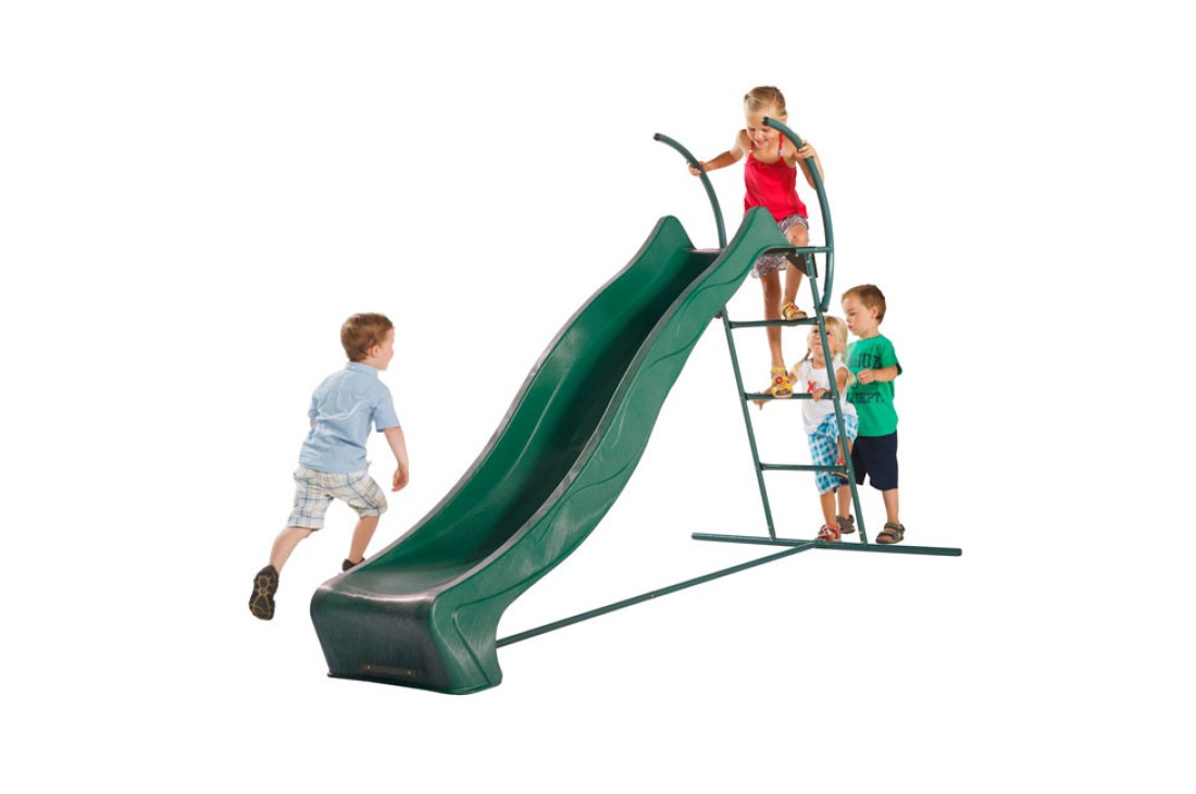 1.2m high Climb & Slide Free standing platform and slide